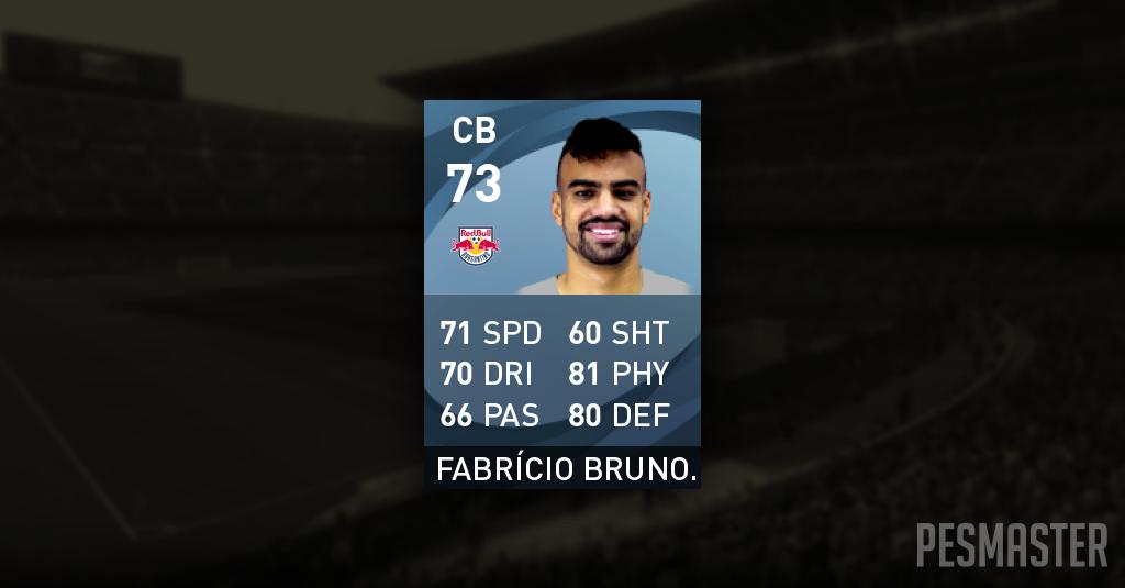 Fabrício Bruno PES 2021 Stats