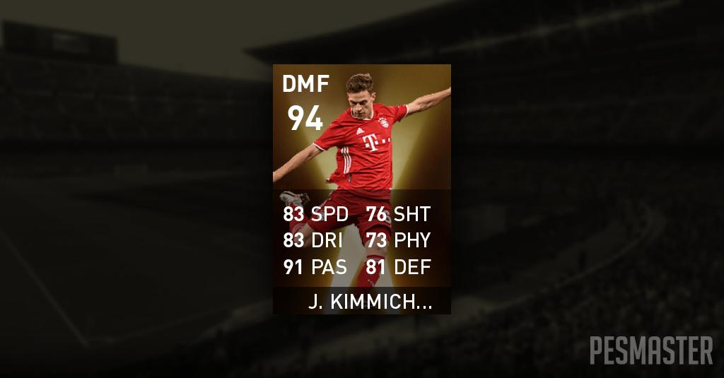 Statistiche Di Joshua Kimmich No Pes Mobile