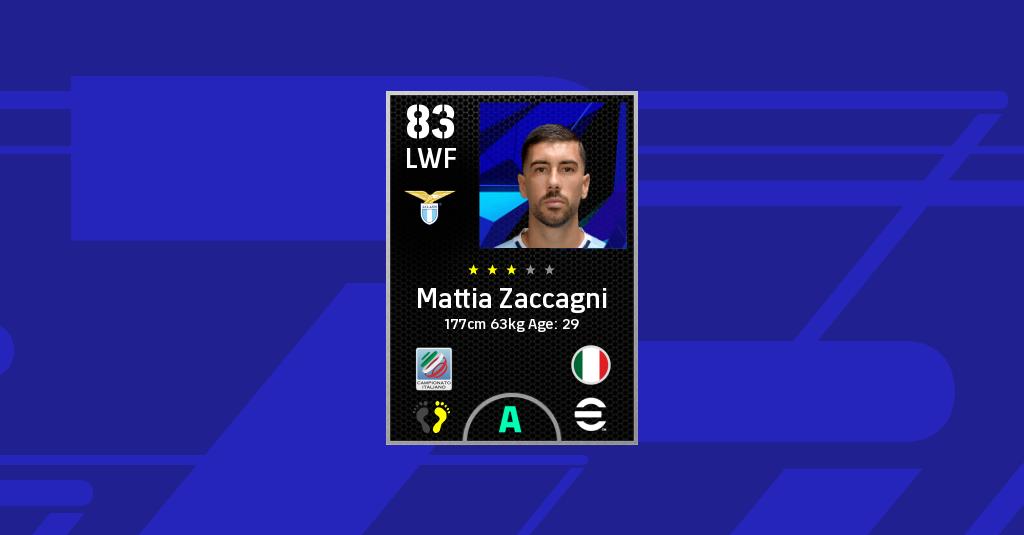 Statistiche Di Mattia Zaccagni No EFootball 2022