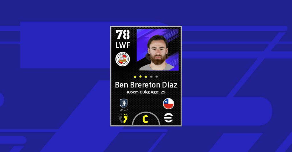 Ben Brereton EFootball 2022 Stats