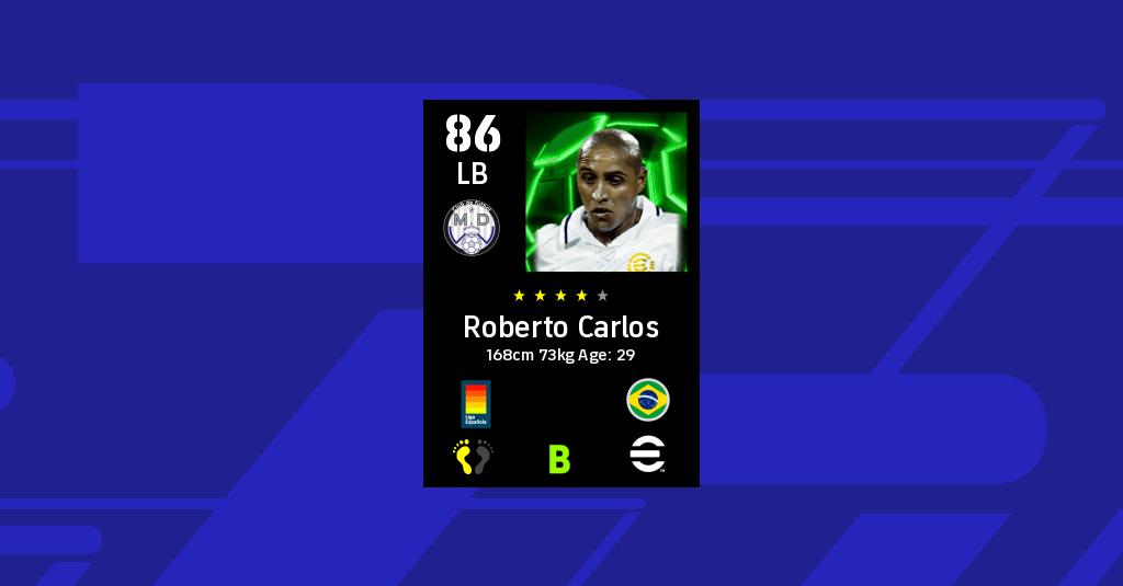 Roberto Carlos EFootball 2022 Stats