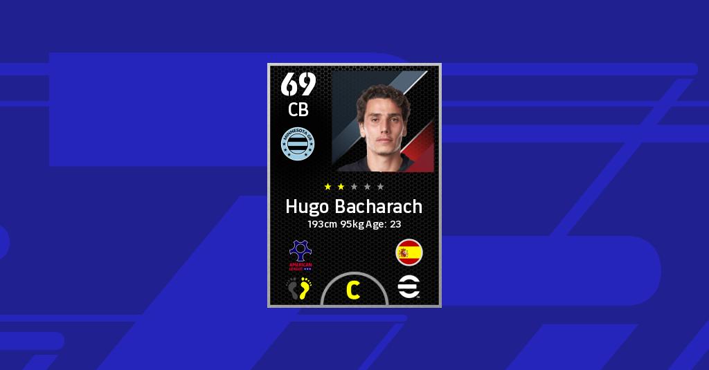 Estatisticas de Hugo Bacharach en eFootball 2022