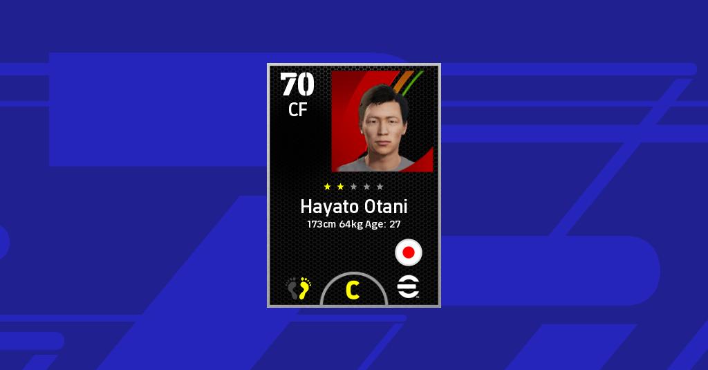 H. Otani eFootball 2022 Stats