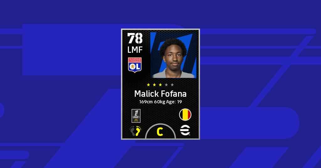 Malick Fofana eFootball 2022 Stats