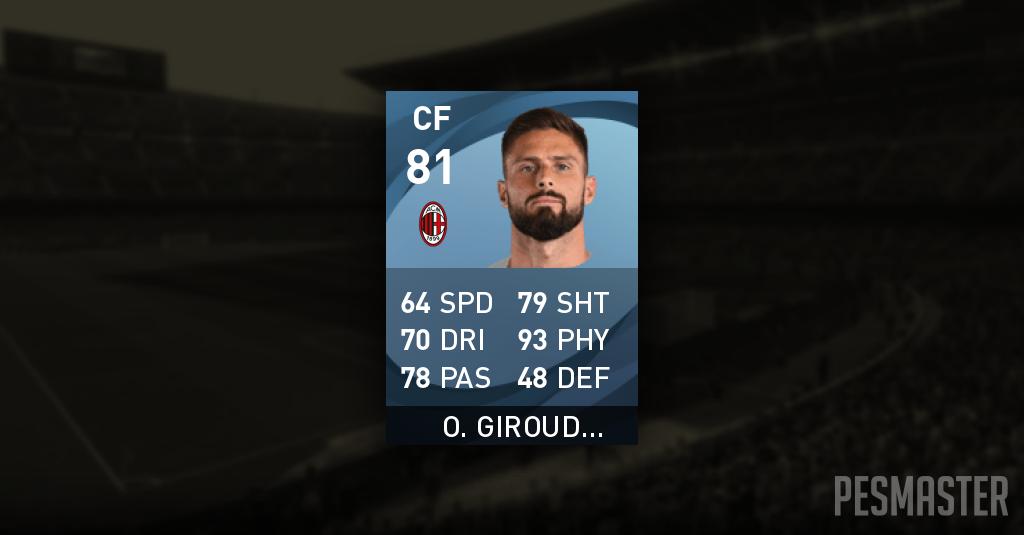 I guess someone got the new Giroud🤣🤣🤣🤣 : r/pesmobile