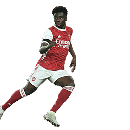 Estatísticas De Bukayo Saka No PES 2021 Mobile