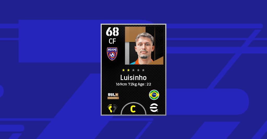 Luisinho'nin eFootball 2022 İstatistikleri